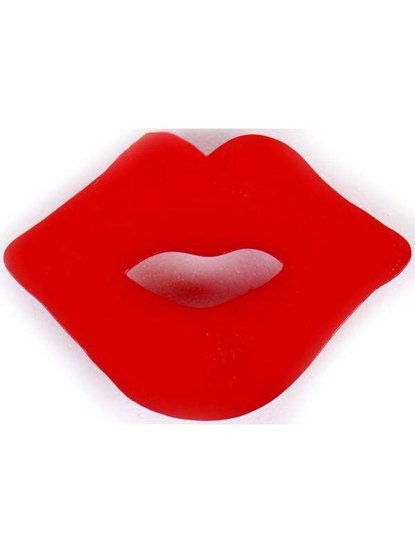 Губы-рот для кукол и игрушек, набор 20 шт., размер 1 шт. — 2,1 × 1,4 × 0,1 см, цвет красный
