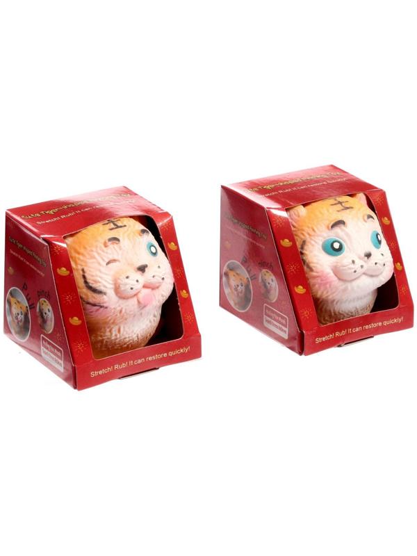 Мялка «Тигрёнок» с пастой, цвета МИКС