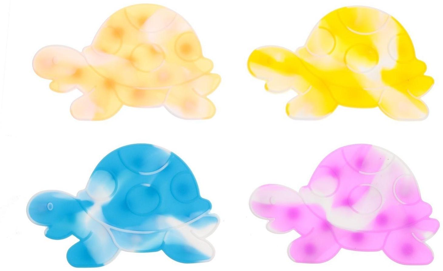 Развивающая игрушка «Черепаха» с присосками, цвета МИКС