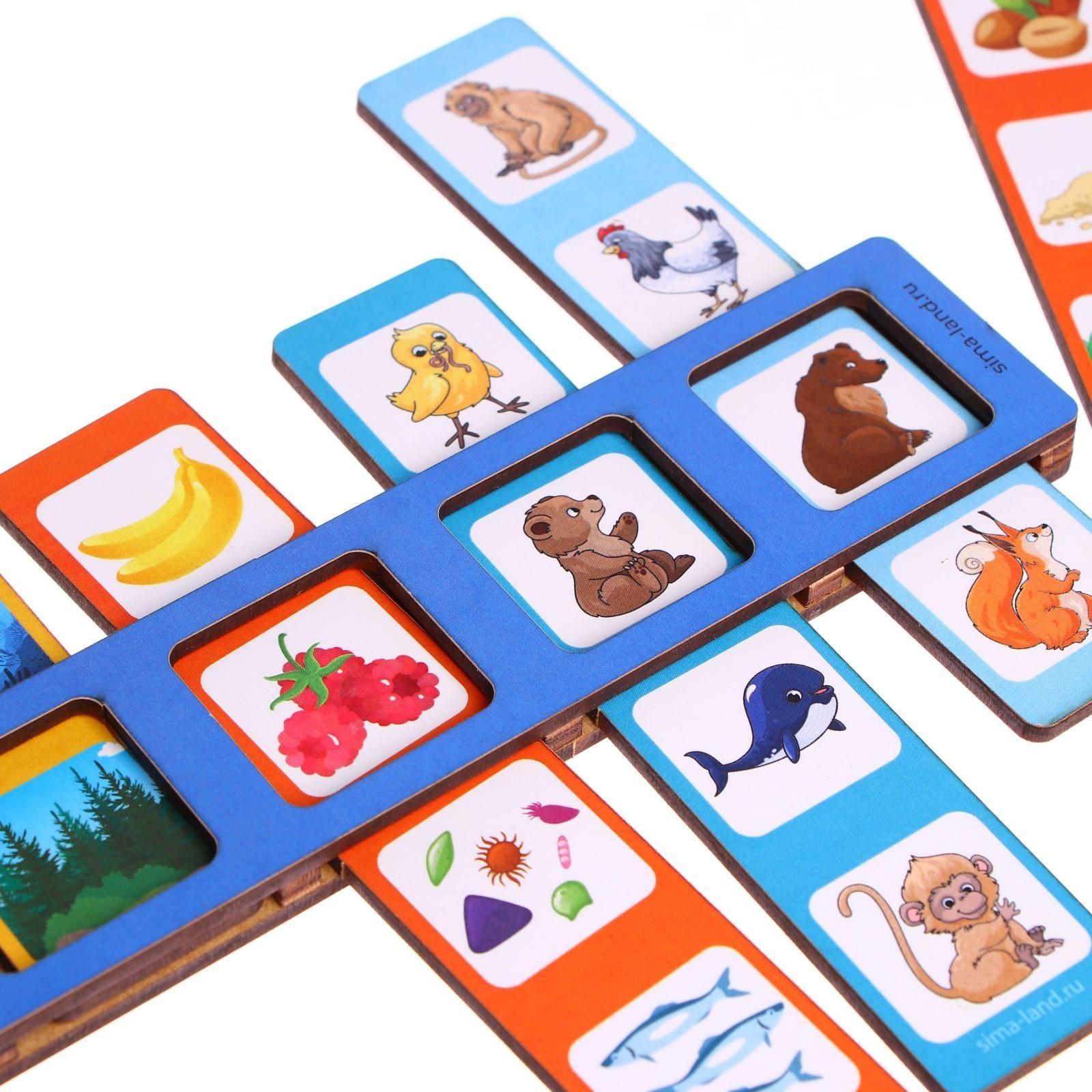 Настольная игра «Мир животных»