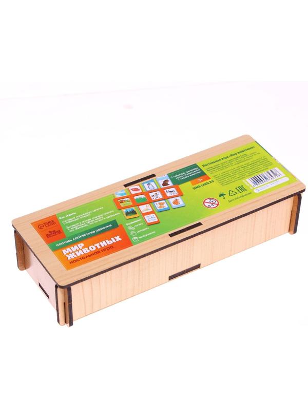 Настольная игра «Мир животных»