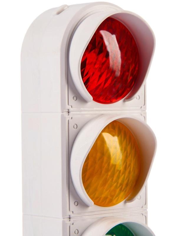 Светофор с обучающими карточками Фиксики, световые и звуковые эффекты