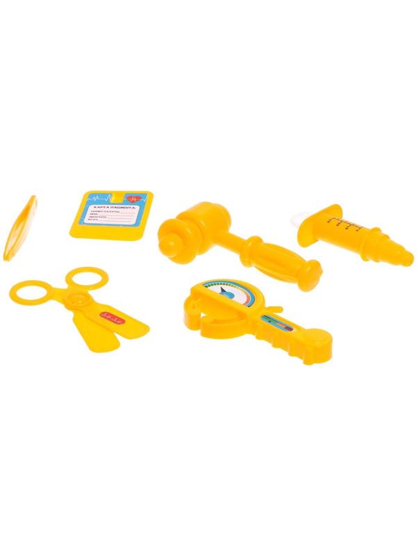 Игровой набор доктора «Учимся лечить» в коробке,15 предметов