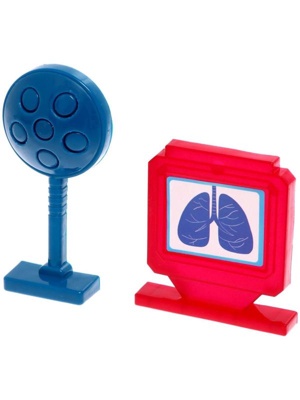 Игровой набор доктора «Учимся лечить» в коробке,15 предметов