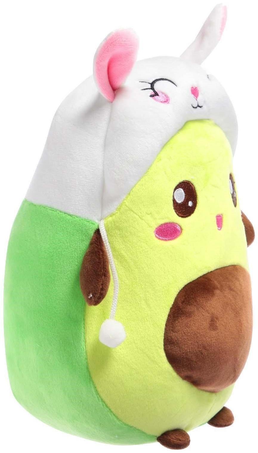 Мягкая игрушка «Авокадо», в шапочке, зайчик, 24 см