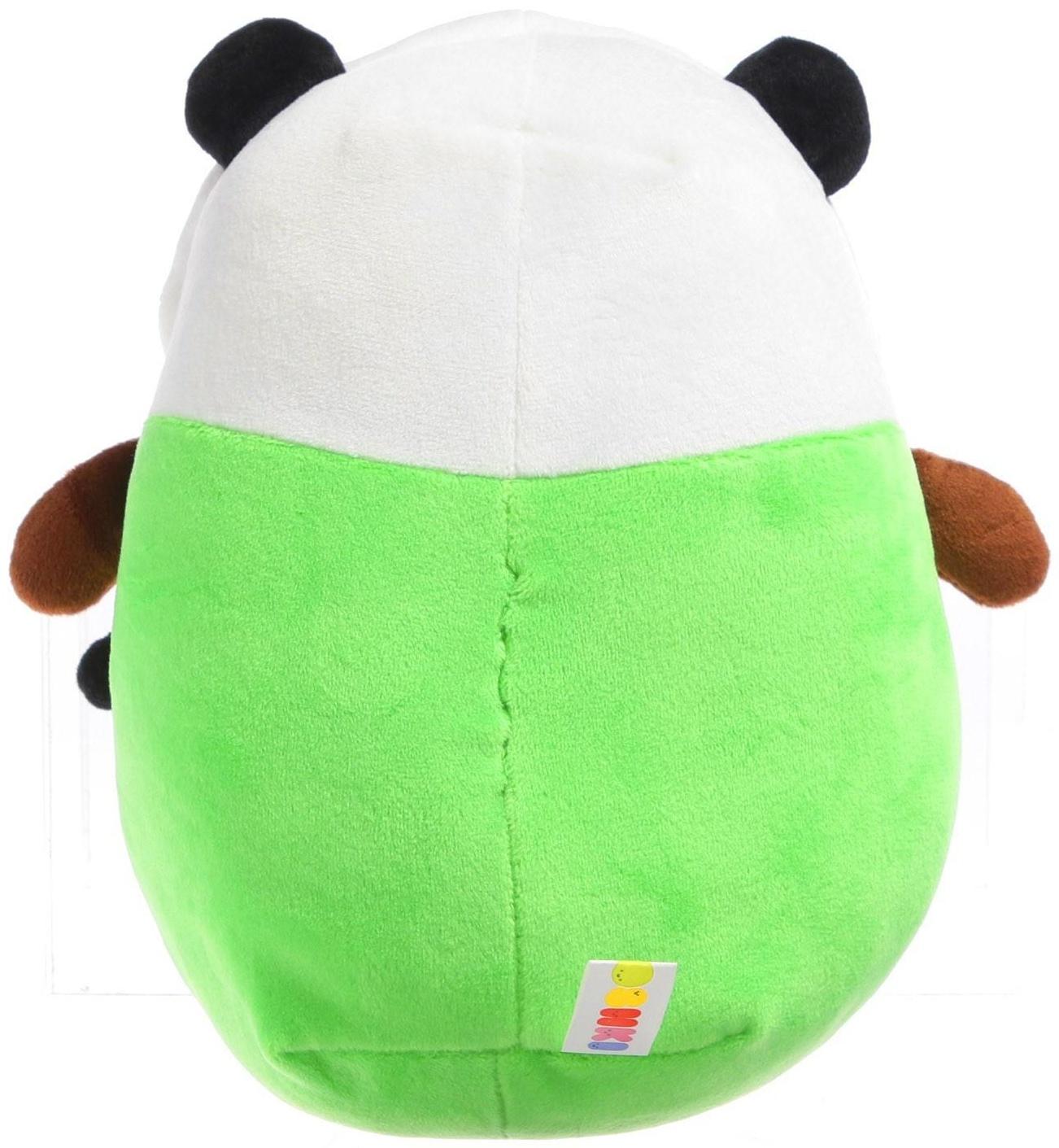 Мягкая игрушка «Авокадо», в шапочке, панда, 24 см