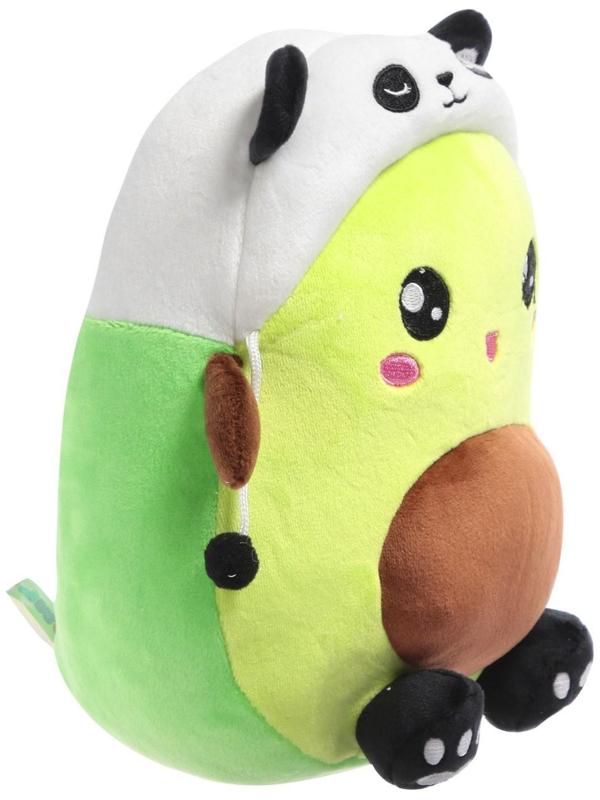 Мягкая игрушка «Авокадо», в шапочке, панда, 24 см