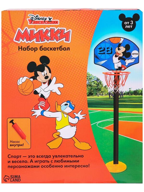 Баскетбольная стойка, 85 см, Микки Маус Disney