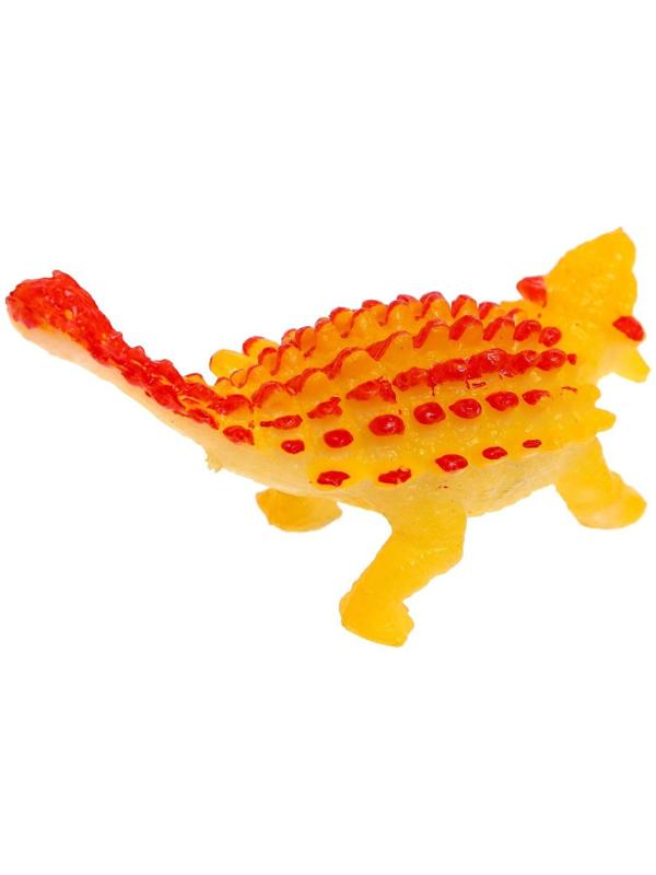 Набор животных «Мир динозавров», 6 фигурок, карта