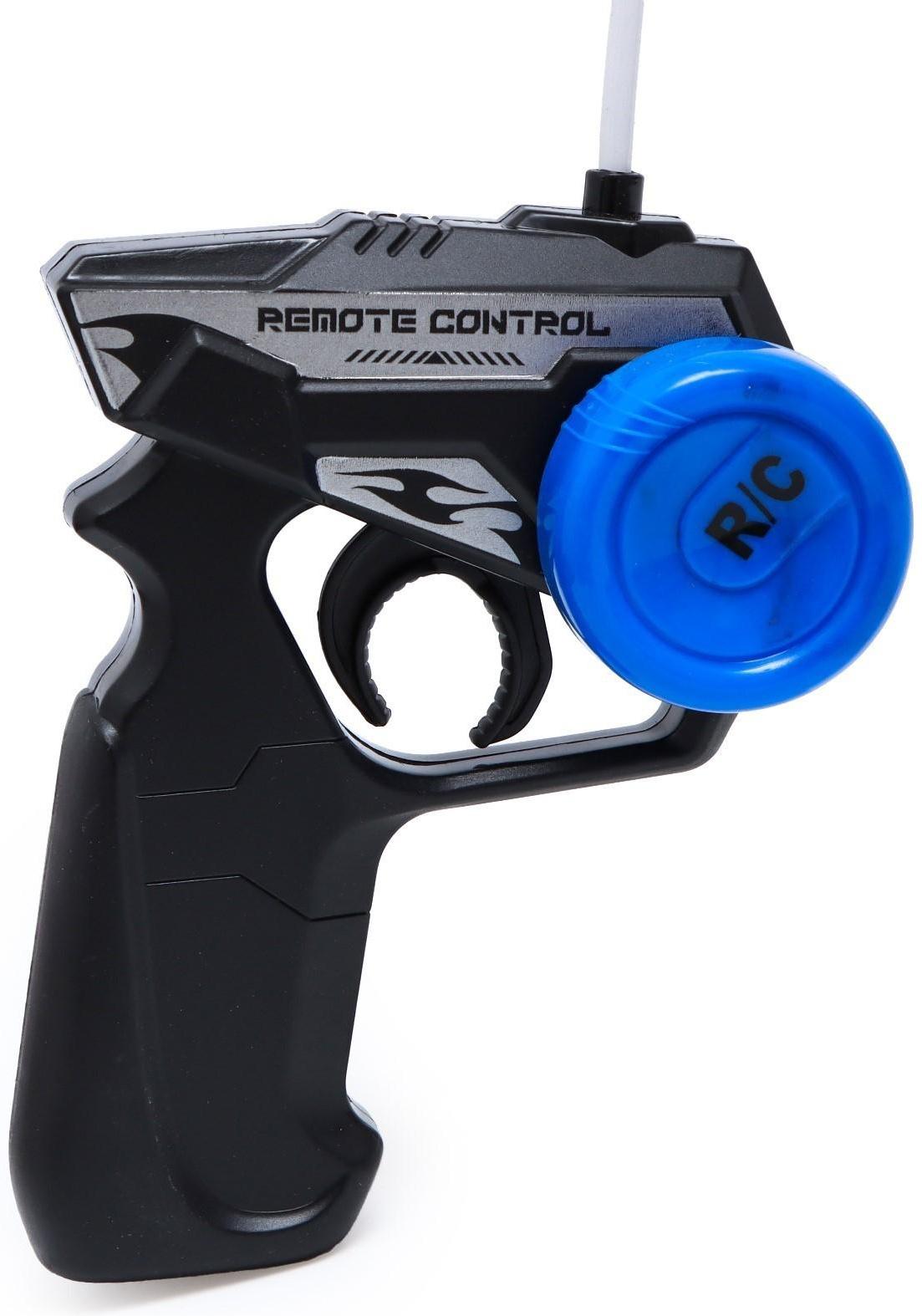 Джип радиоуправляемый «Краулер», работает от аккумулятора, цвет синий