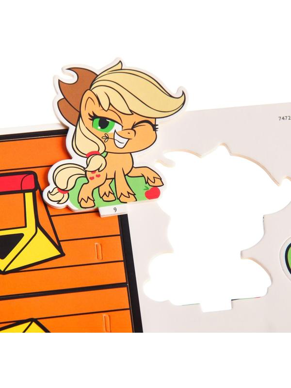 3D конструктор из пенокартона «Домик Эпплджек», 2 листа, My Little Pony