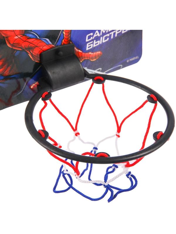Баскетбольное кольцо с мячом «Самый быстрый», Человек паук