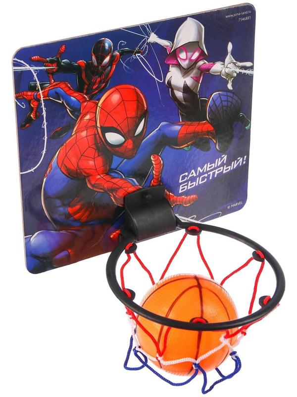 Баскетбольное кольцо с мячом «Самый быстрый», Человек паук