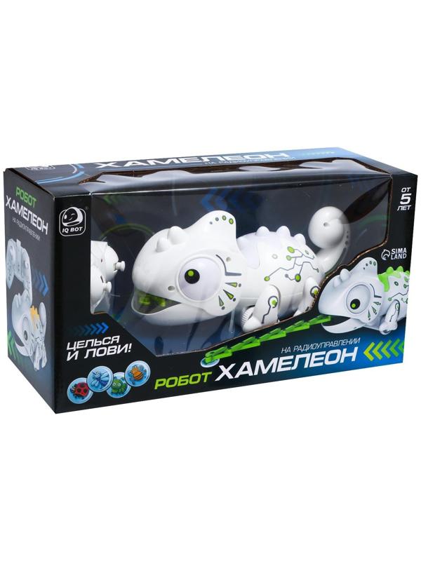 Робот радиоуправляемый «Хамелеон», световые и звуковые эффекты, работает от батареек