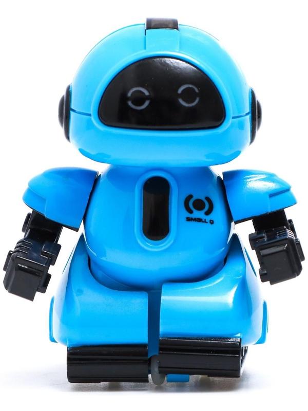 Робот радиоуправляемый «Минибот», световые эффекты, цвет синий