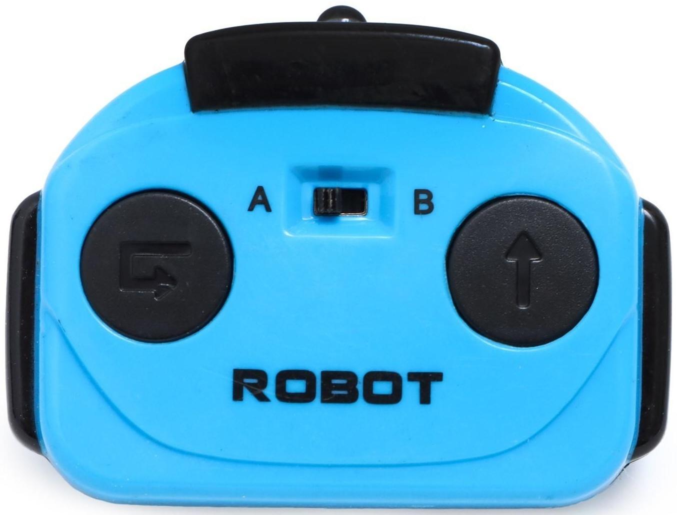 Робот радиоуправляемый «Минибот», световые эффекты, цвет чёрный