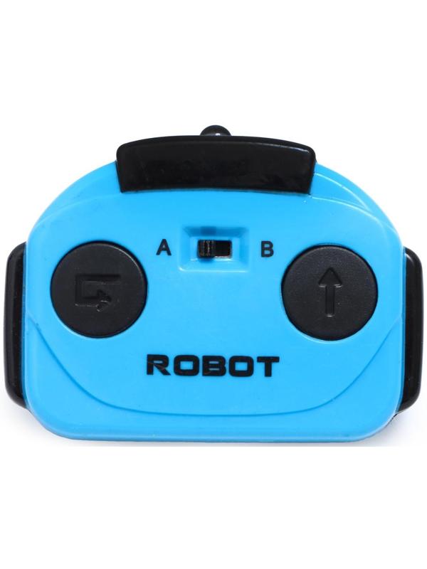 Робот радиоуправляемый «Минибот», световые эффекты, цвет чёрный