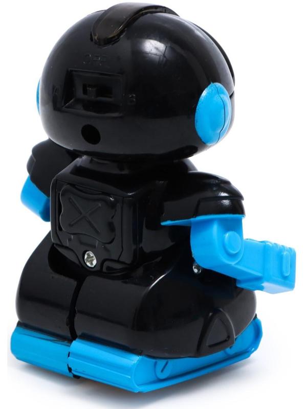 Робот радиоуправляемый «Минибот», световые эффекты, цвет чёрный