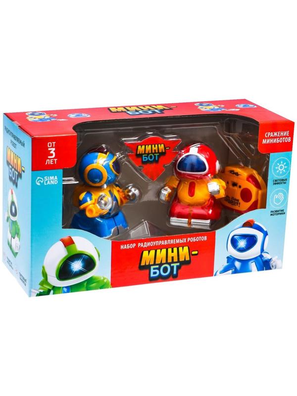 Набор радиоуправляемых роботов «Битва Миниботов», световые эффекты