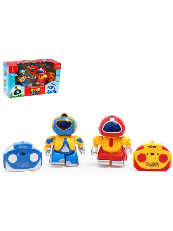 Набор радиоуправляемых роботов «Битва Миниботов», световые эффекты