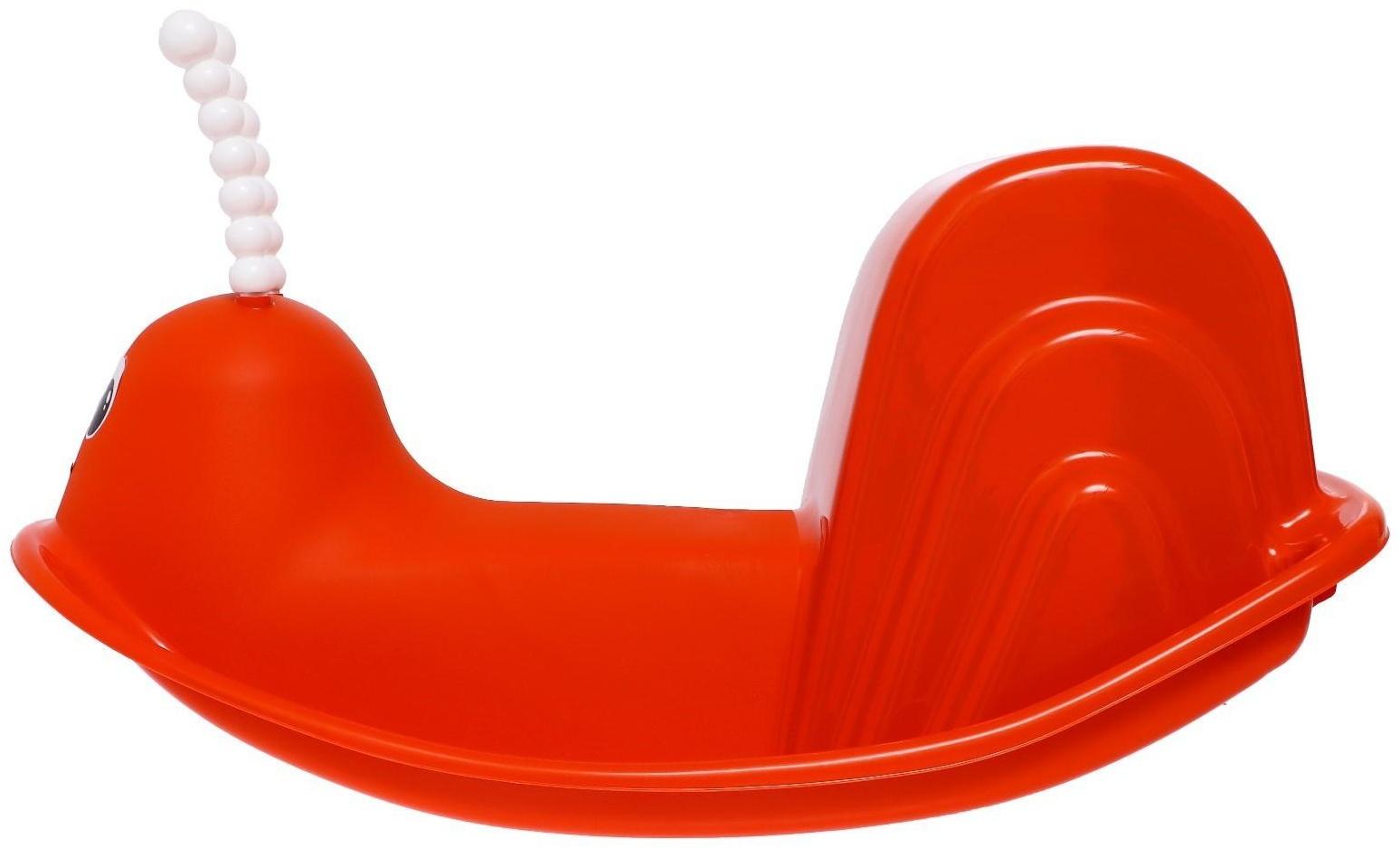 Качалка «Улитка», цвет оранжевый