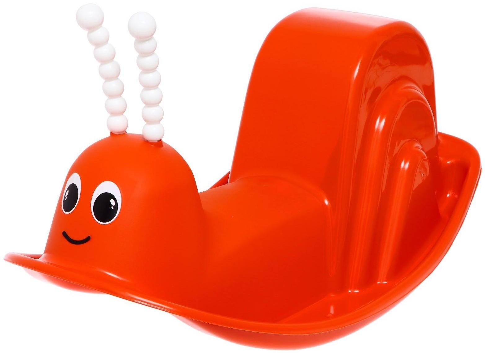 Качалка «Улитка», цвет оранжевый