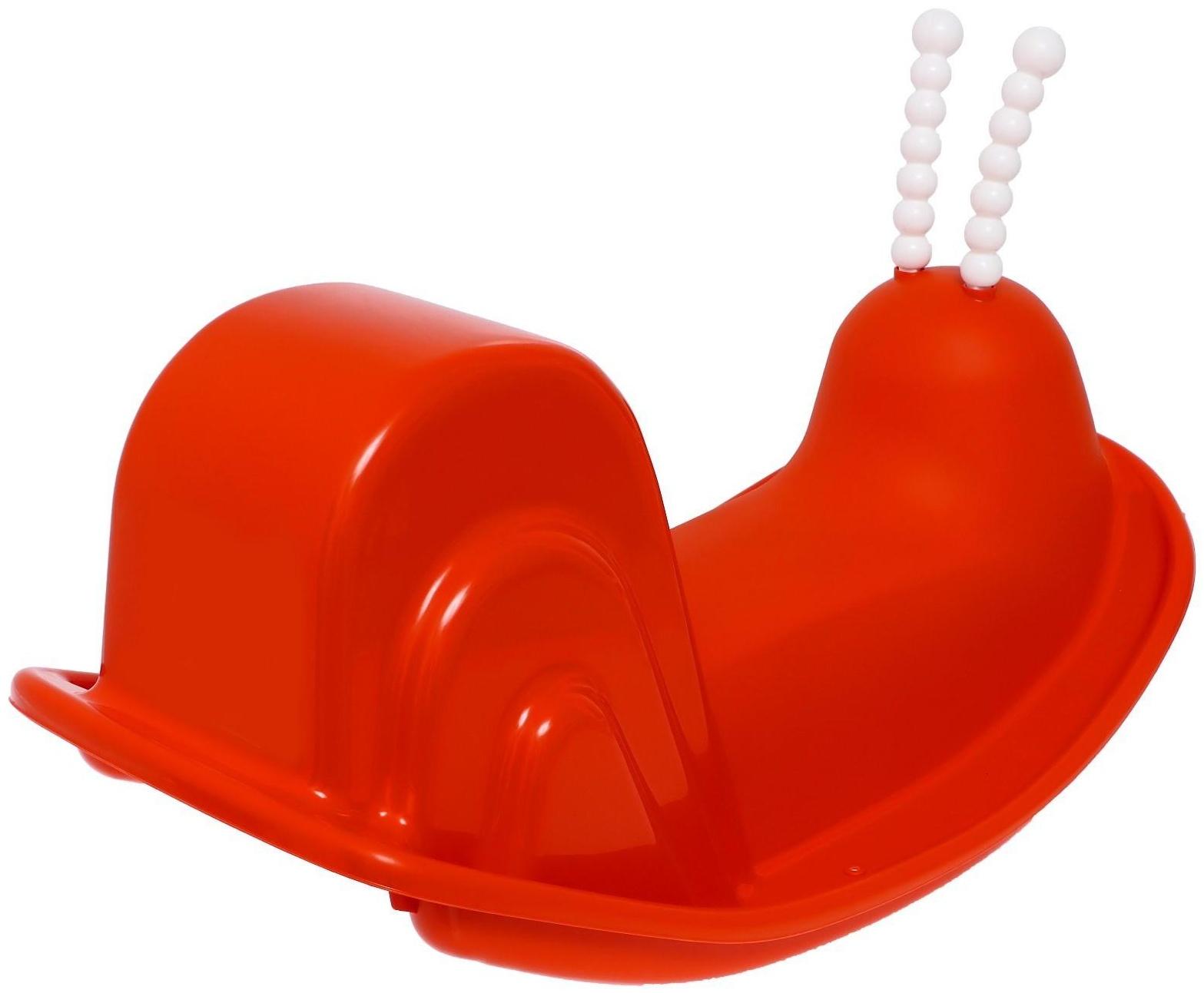 Качалка «Улитка», цвет оранжевый