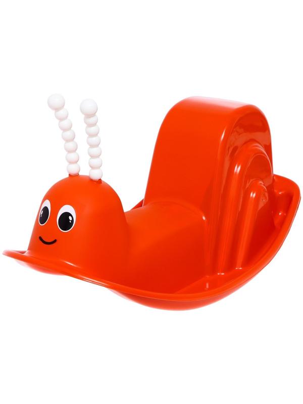 Качалка «Улитка», цвет оранжевый