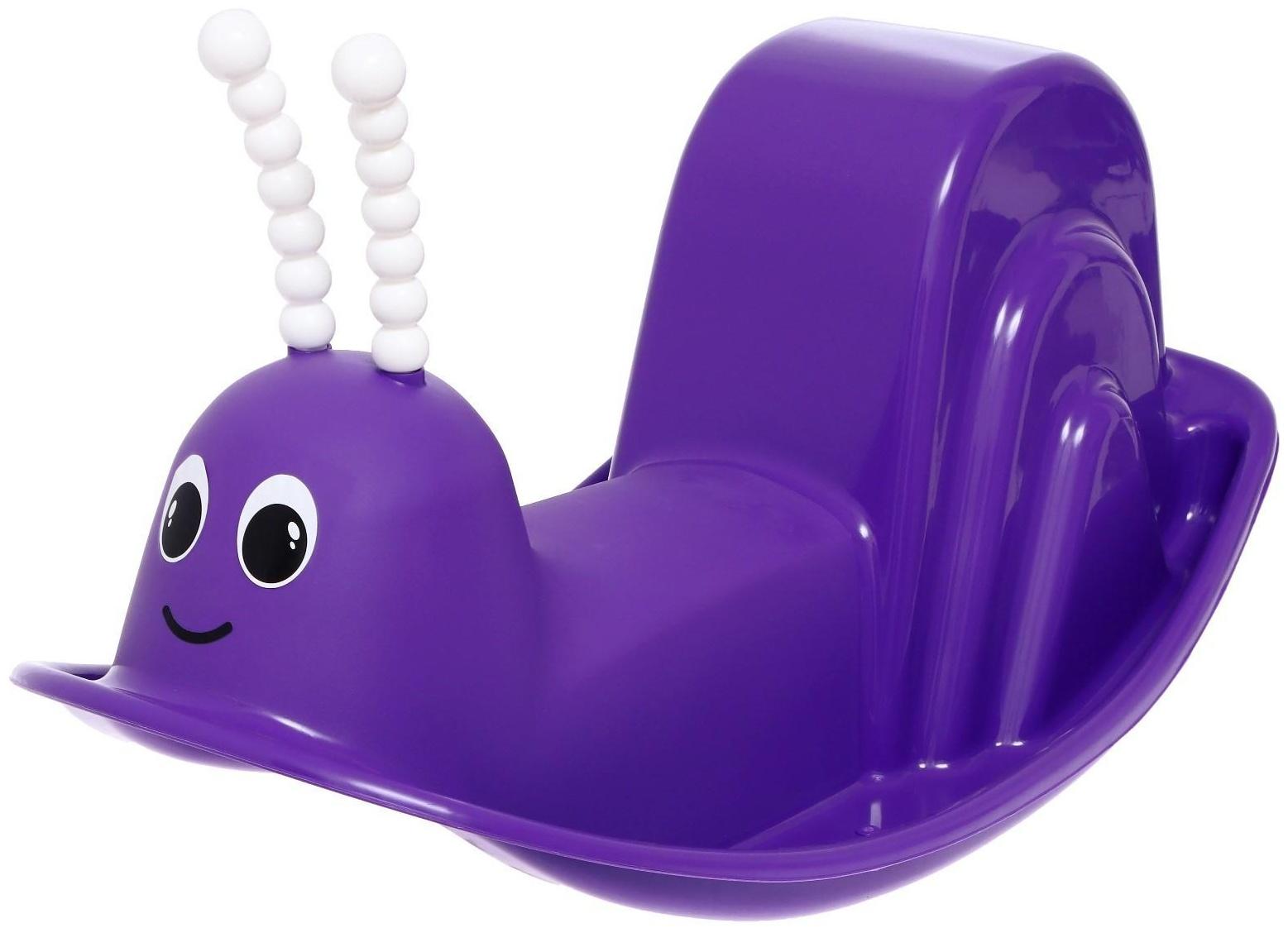 Качалка «Улитка», цвет сиреневый