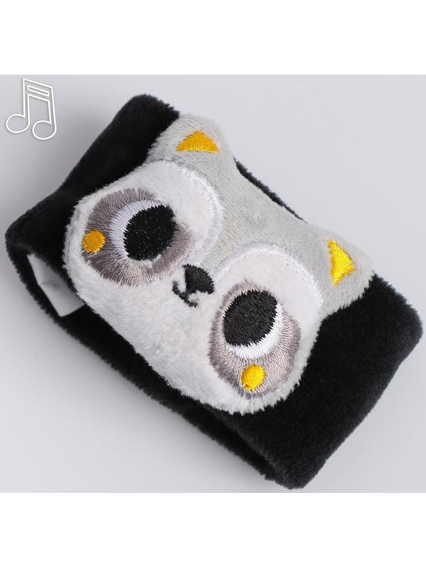 Развивающий браслетик - погремушка на ручки «Енотик»