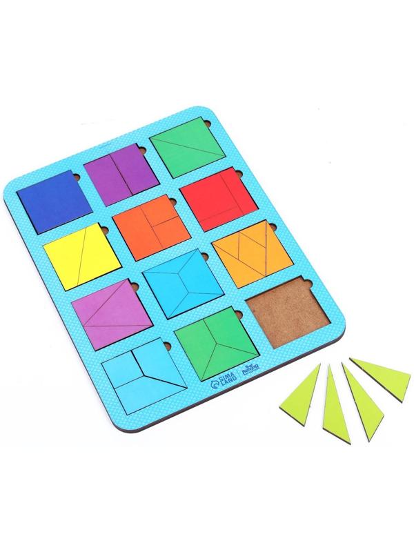 Квадраты Никитина, 12 шт МИКС