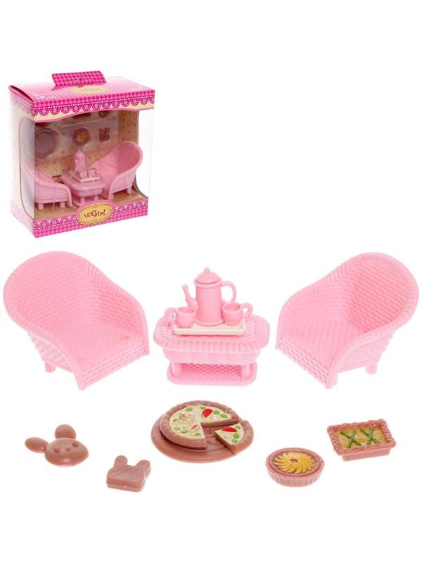Набор мебели для кукол «Уют-5: чайная»