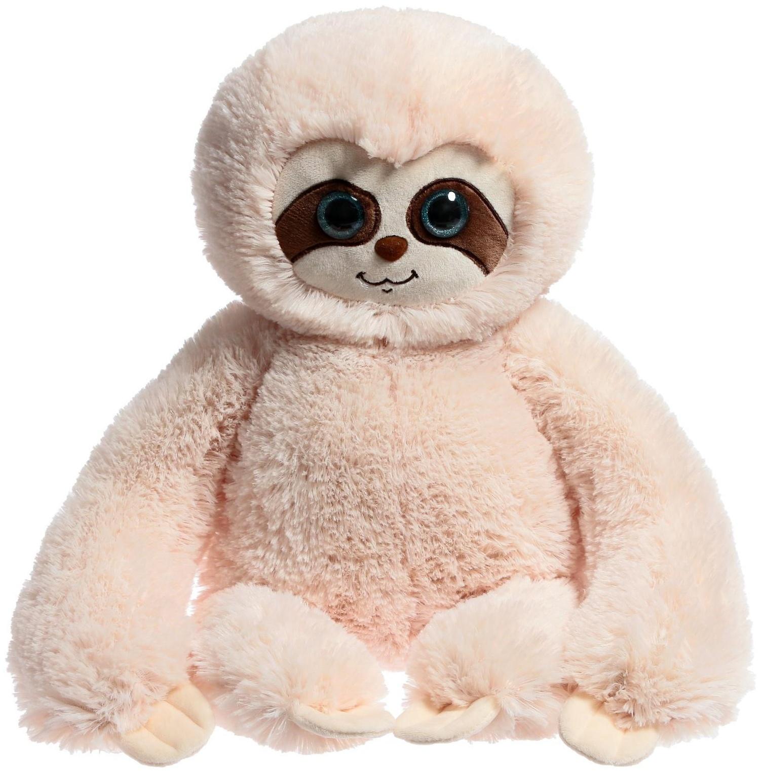 Мягкая игрушка «Ленивец», в комплекте 3 открытки, цвет бежевый, 60 см