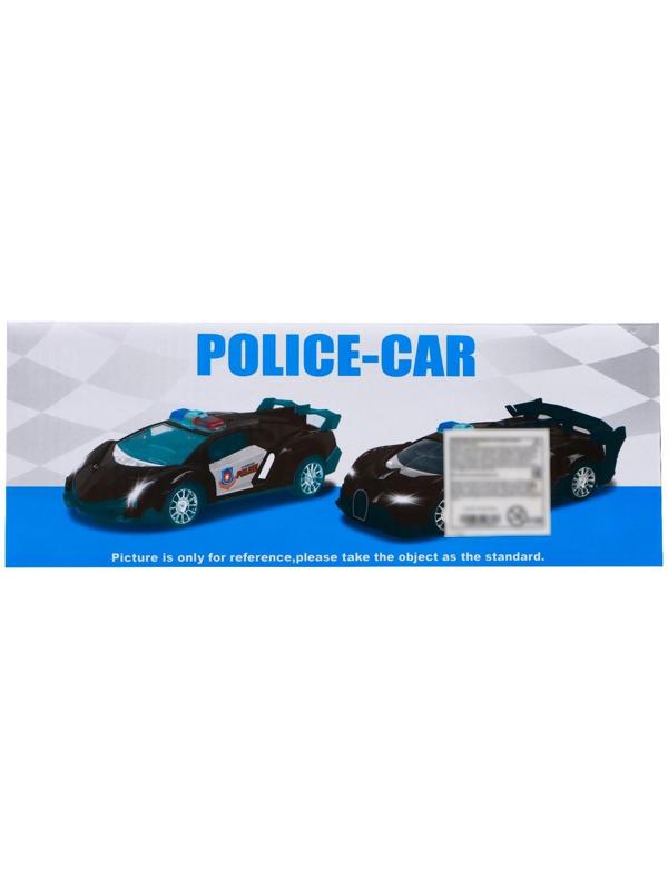 Машина радиоуправляемая «Полиция», свет, открываются двери, работает от батареек