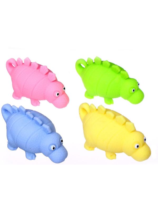 Мялка «Динозавр», цвета МИКС