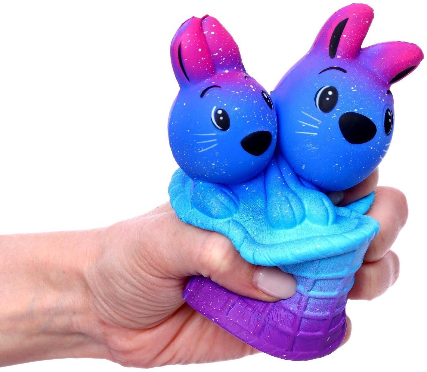 Мялка-сквиши «Зайки»