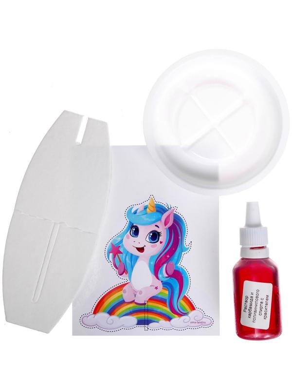 Набор для творчества. Лучистые кристаллы «Волшебный единорог»