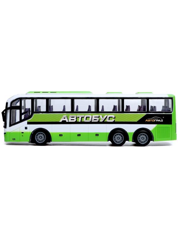Автобус радиоуправляемый «Междугородний», 1:30, работает от батареек, цвет белый
