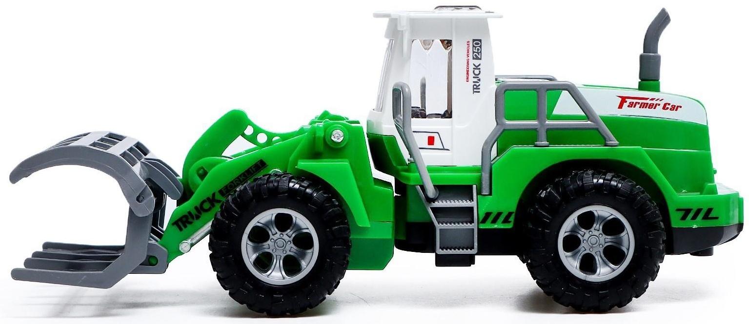 Экскаватор радиоуправляемый «Фермер», работает от батареек