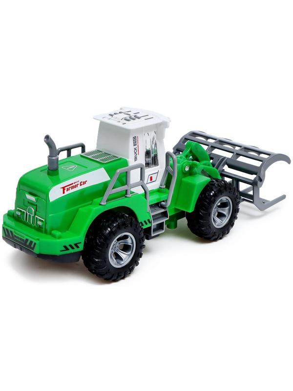 Экскаватор радиоуправляемый «Фермер», работает от батареек