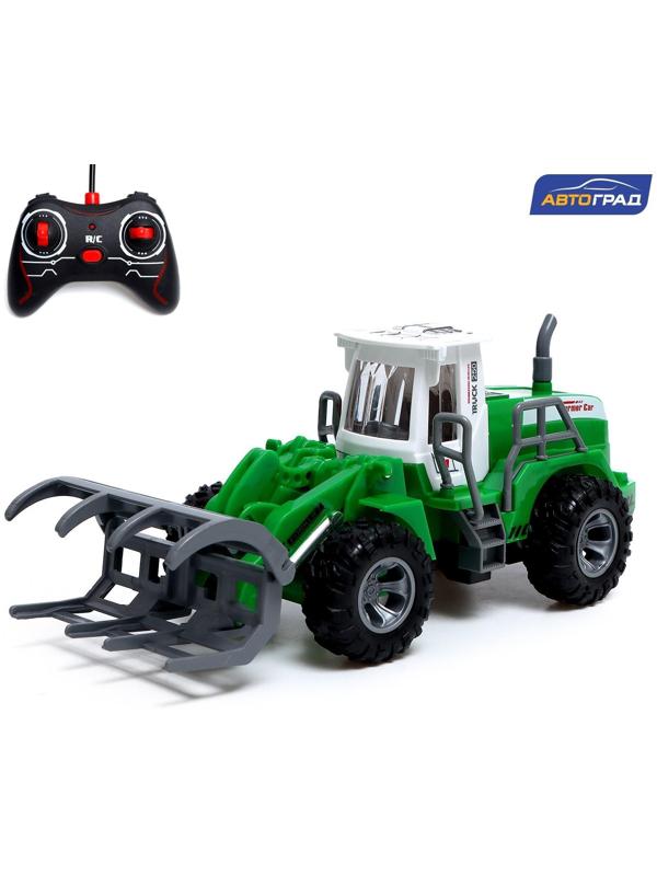 Экскаватор радиоуправляемый «Фермер», работает от батареек