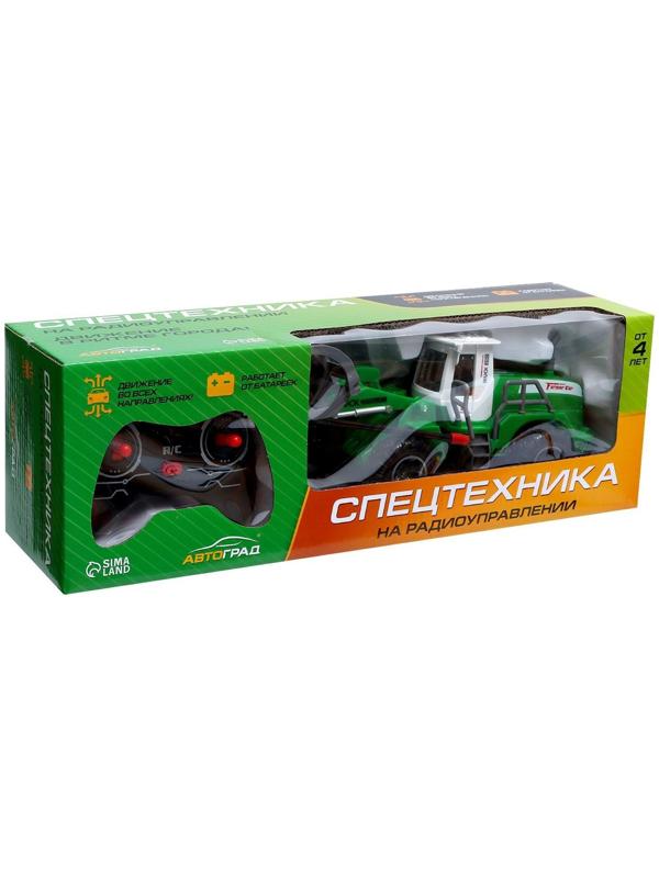 Экскаватор радиоуправляемый «Фермер», работает от батареек