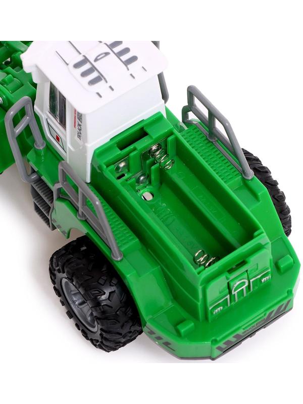 Экскаватор радиоуправляемый «Фермер», работает от батареек