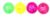 Мяч световой «Ёжик», цвета микс, 1 шт., 7642374