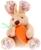 Мягкая игрушка «Кролик с морковкой», на брелоке, цвета МИКС