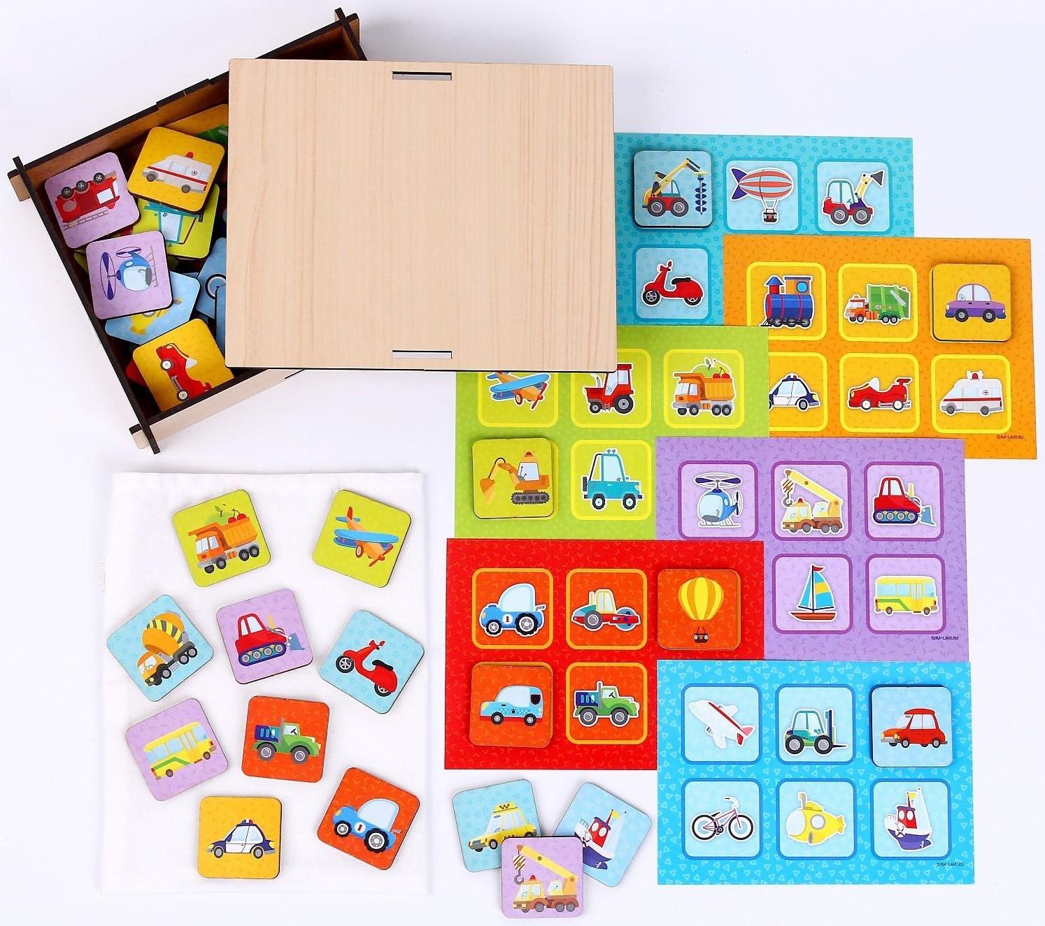 Детское лото «Транспорт»