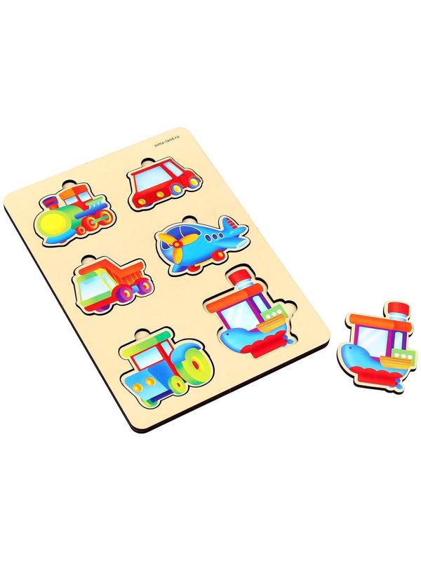 Вкладыш «Транспорт», 6 вкладышей