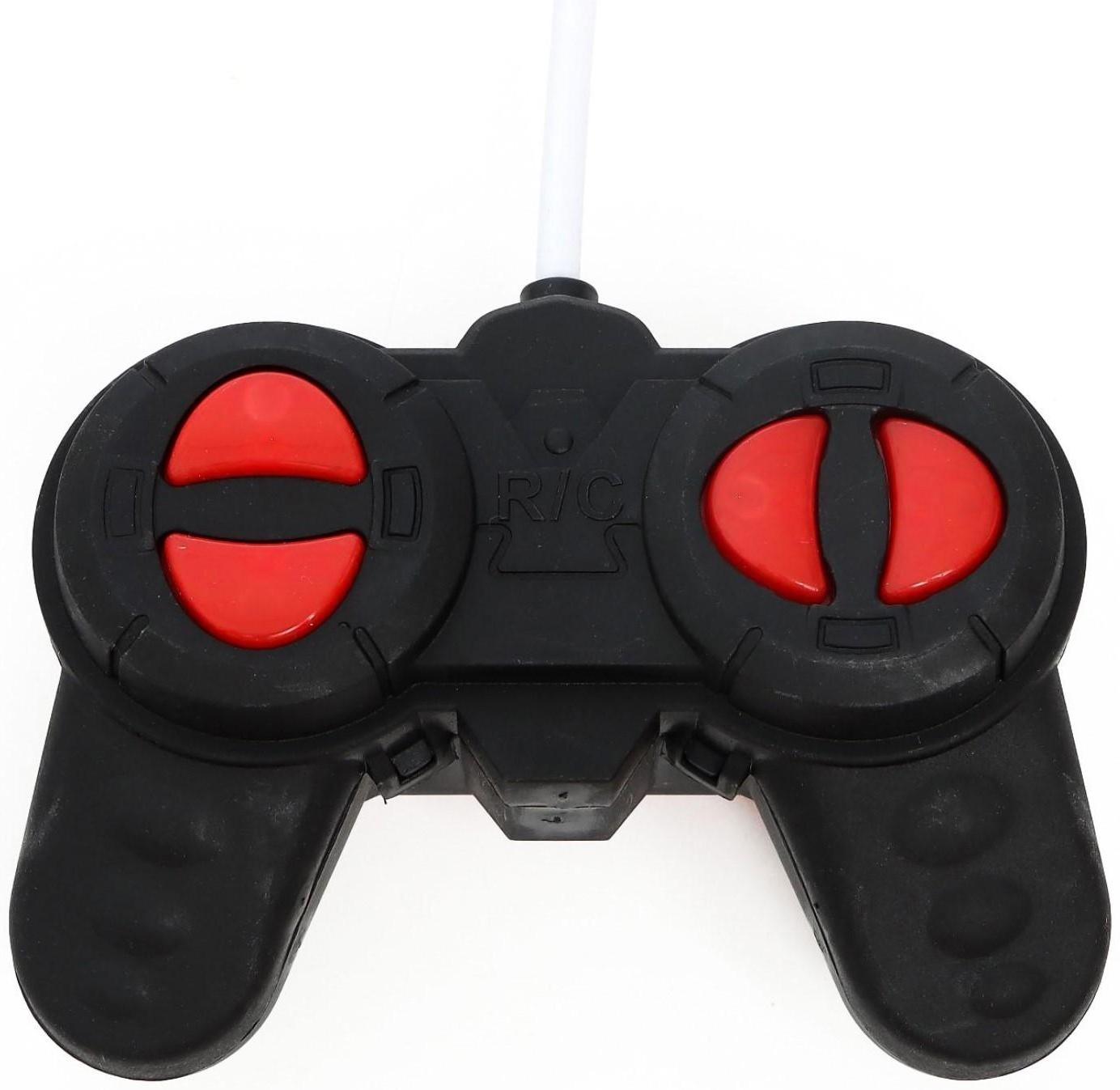 Машина радиоуправляемая «Ламбо», работает от батареек, цвет красный