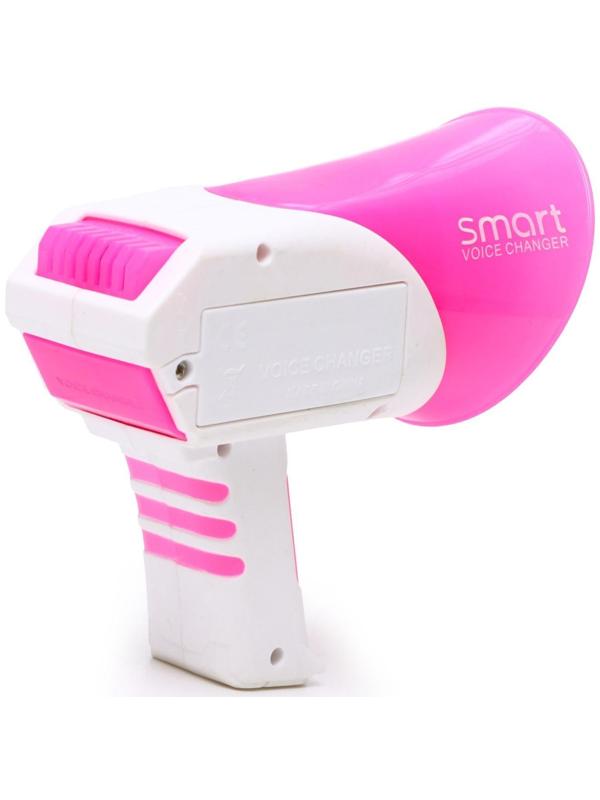 Мегафон Smart, с функцией изменения голоса, цвет розовый
