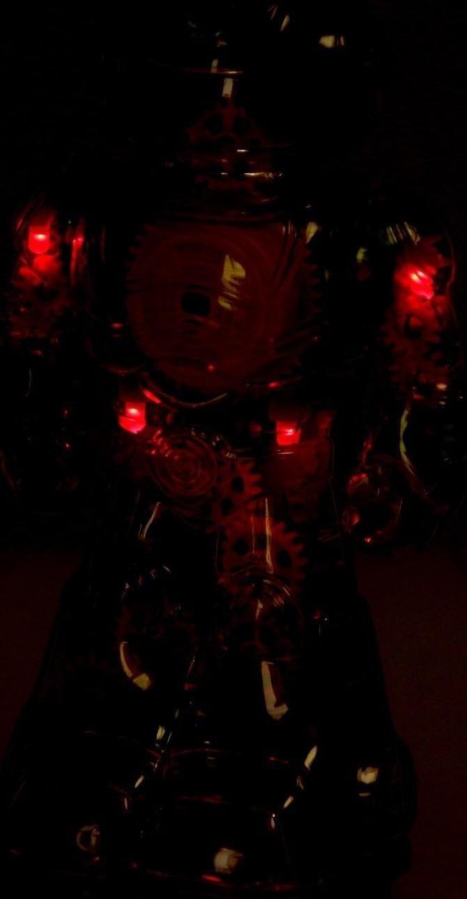 Музыкальный робот «Робби», русское озвучивание, световые эффекты, цвет фиолетовый